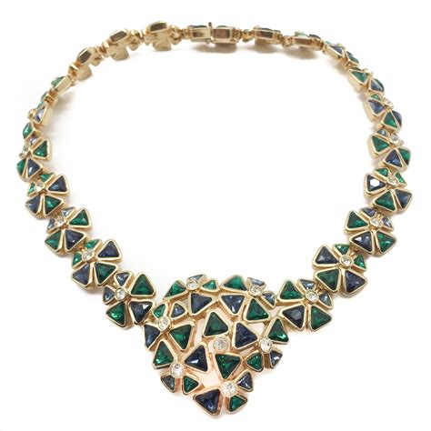 christian Dior costume jewelry necklace